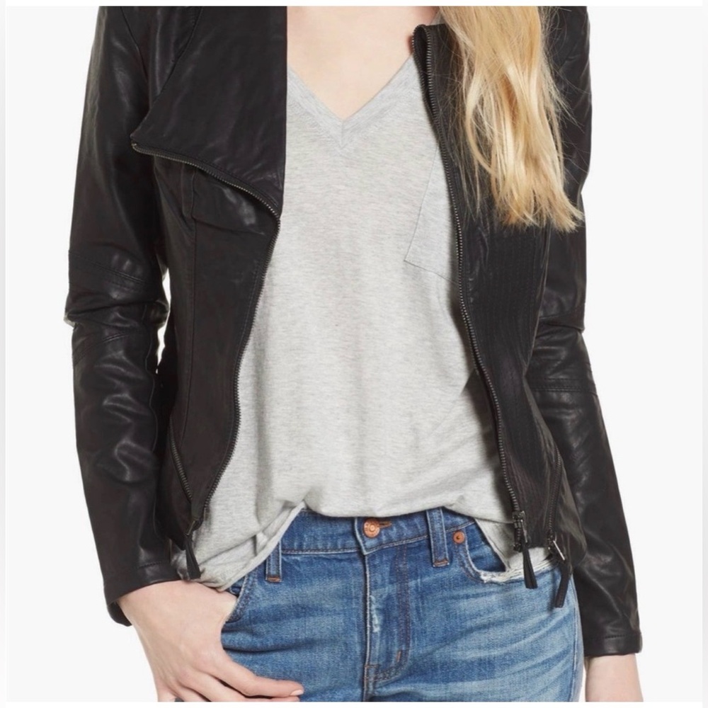 BLANKNYC Black Faux Leather Jacket
